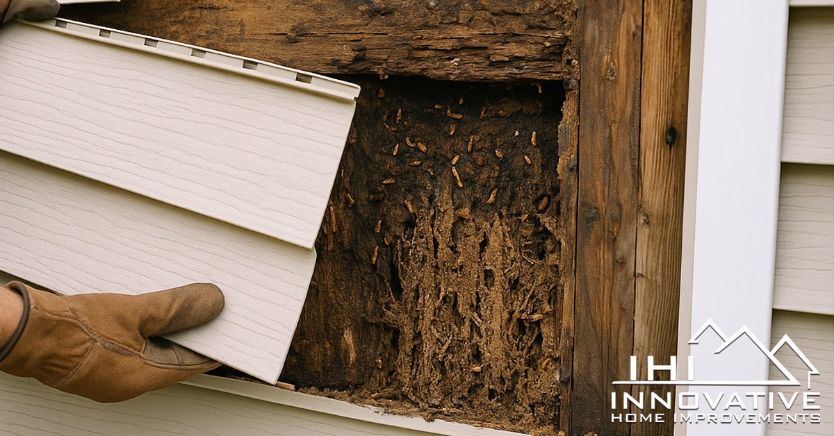 Behind Failing Siding Elkridge Maryland